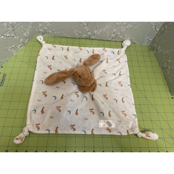 Guess How Much I Love You Bunny Baby Security Blanket Lovey Nutbrown Hare RABBIT - Picture 2 of 9
